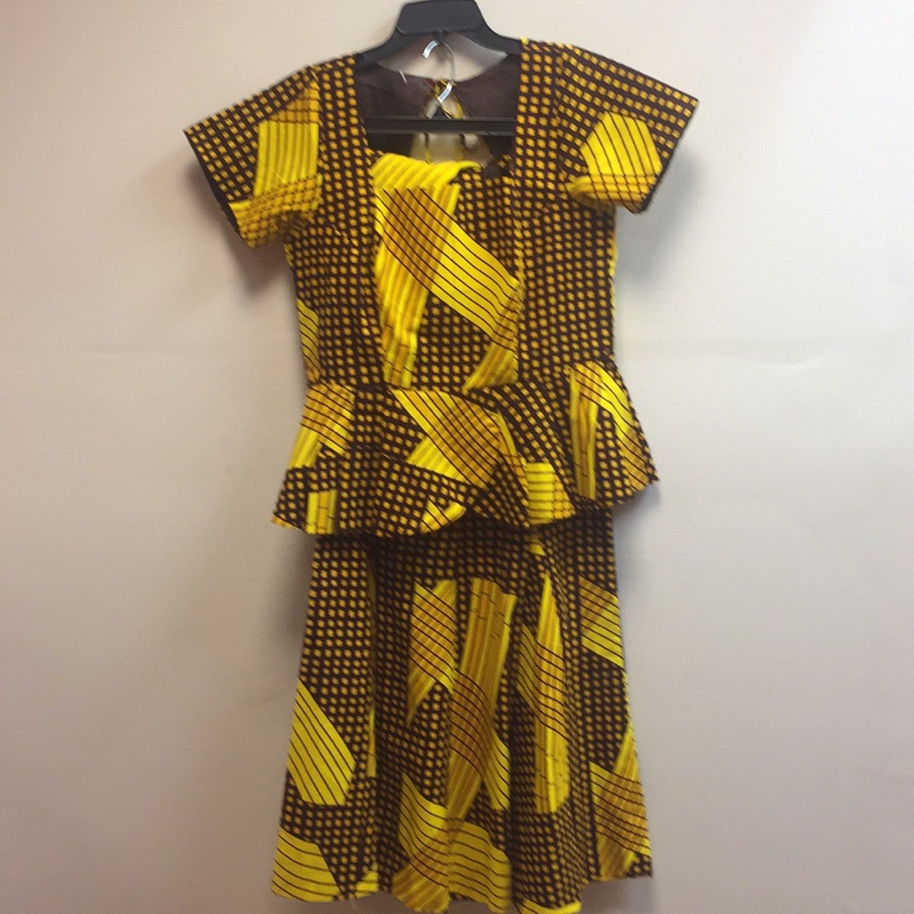 African Print skirt suits